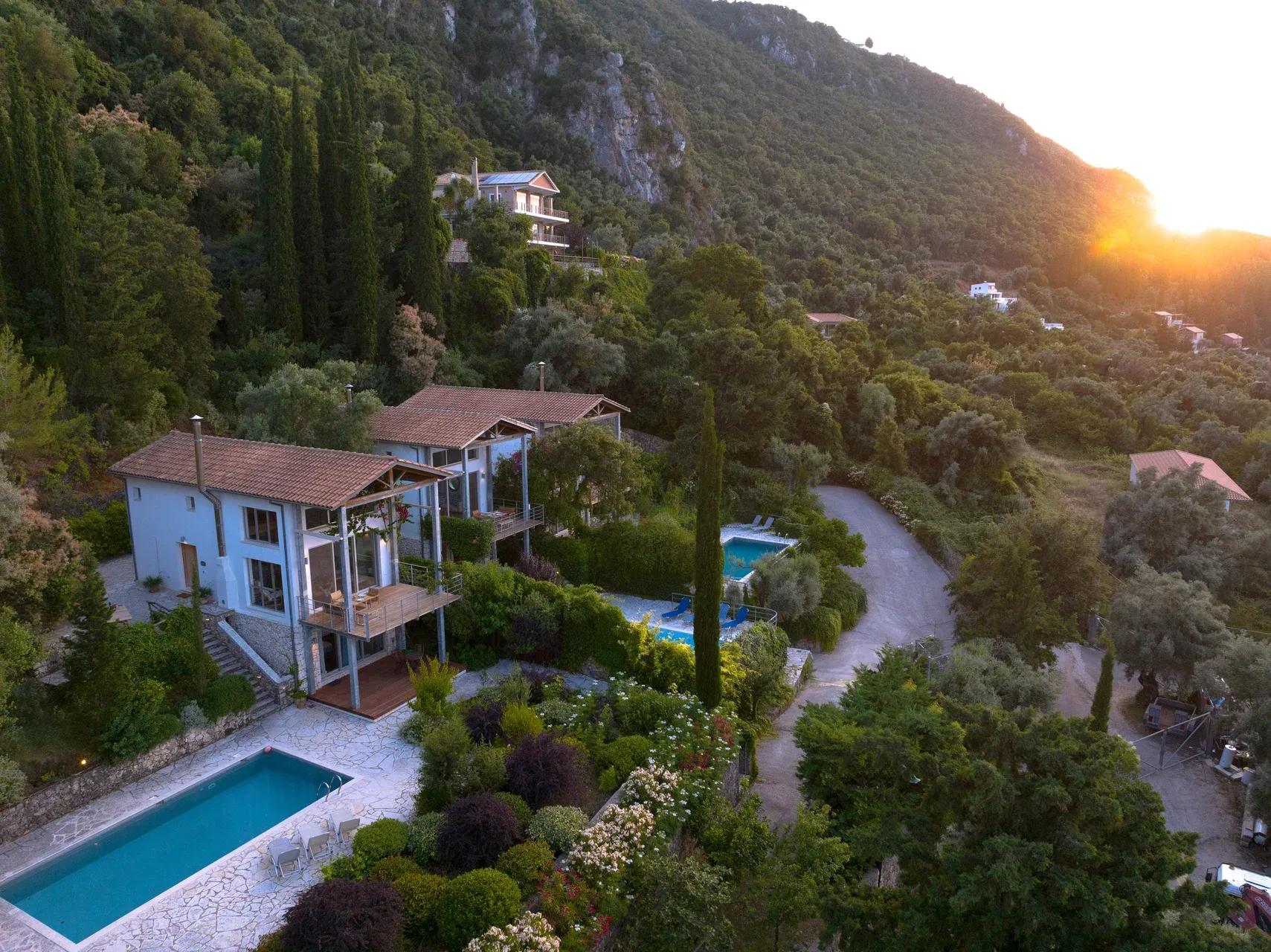 an image of the interior of the ioannian villa