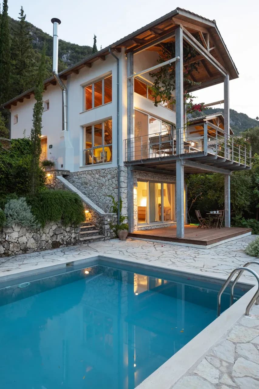 an image of the interior of the ioannian villa